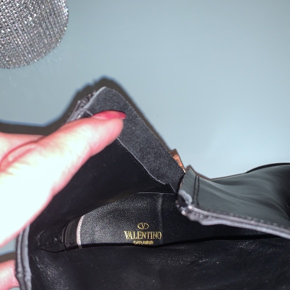 Replica Valentino Garavani  leather logo boots - Picture 6 of 15